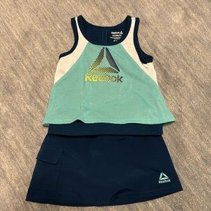 Toddler girls Reekok Skort and Tank 3T
